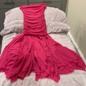 Hot pink Arielle dress